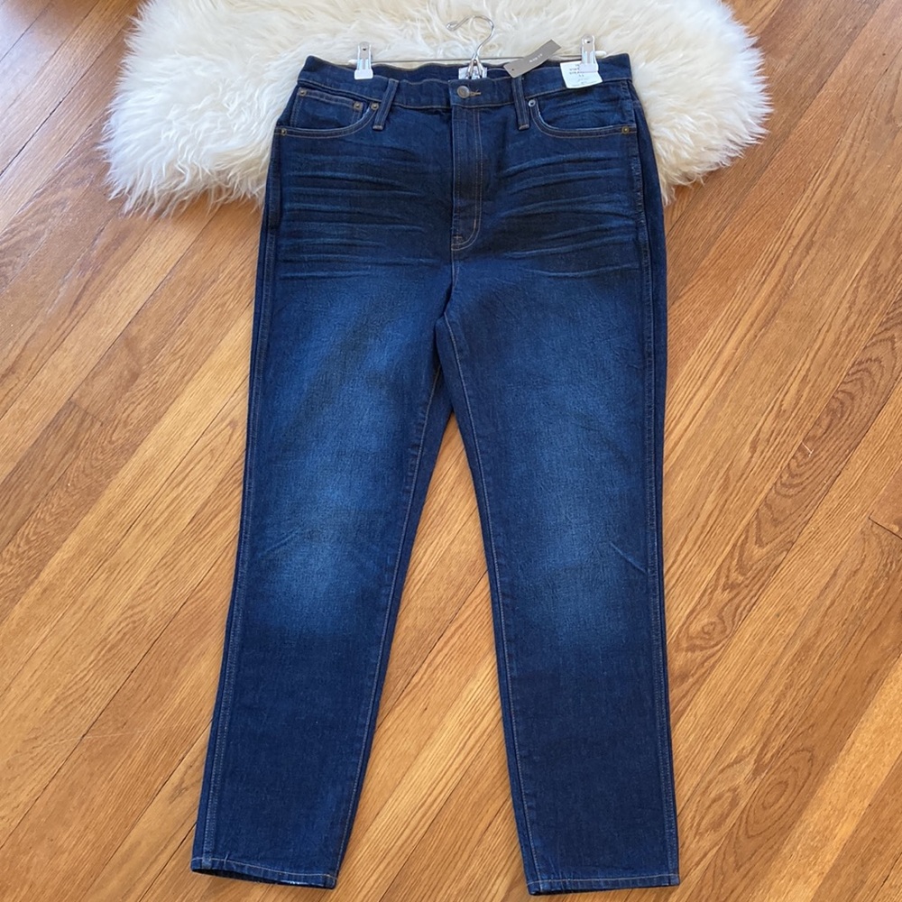 J. Crew High-Waisted Vintage Straight Jean in Boiler Wash